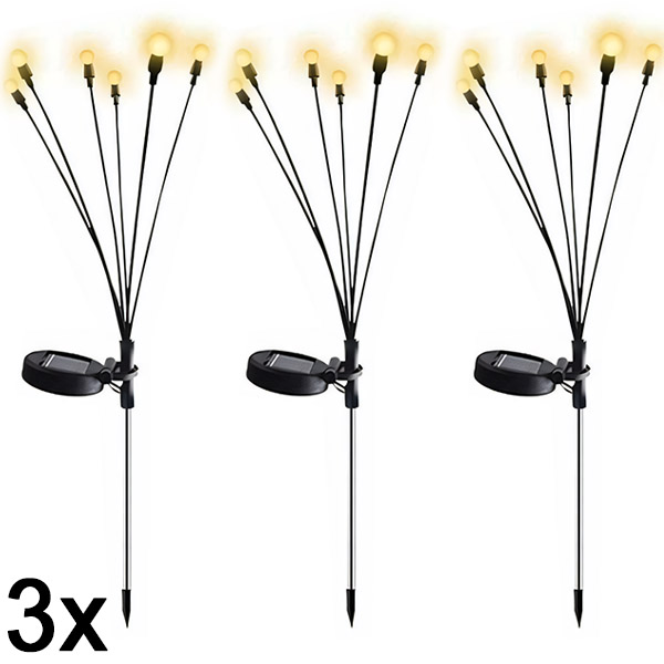 3x Solarne LED svetilke | SOMPEX