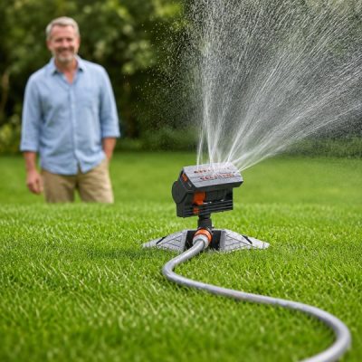 Nastavljivi nihajni razpršilnik za travo (do 278 m²) | WETSWEEP